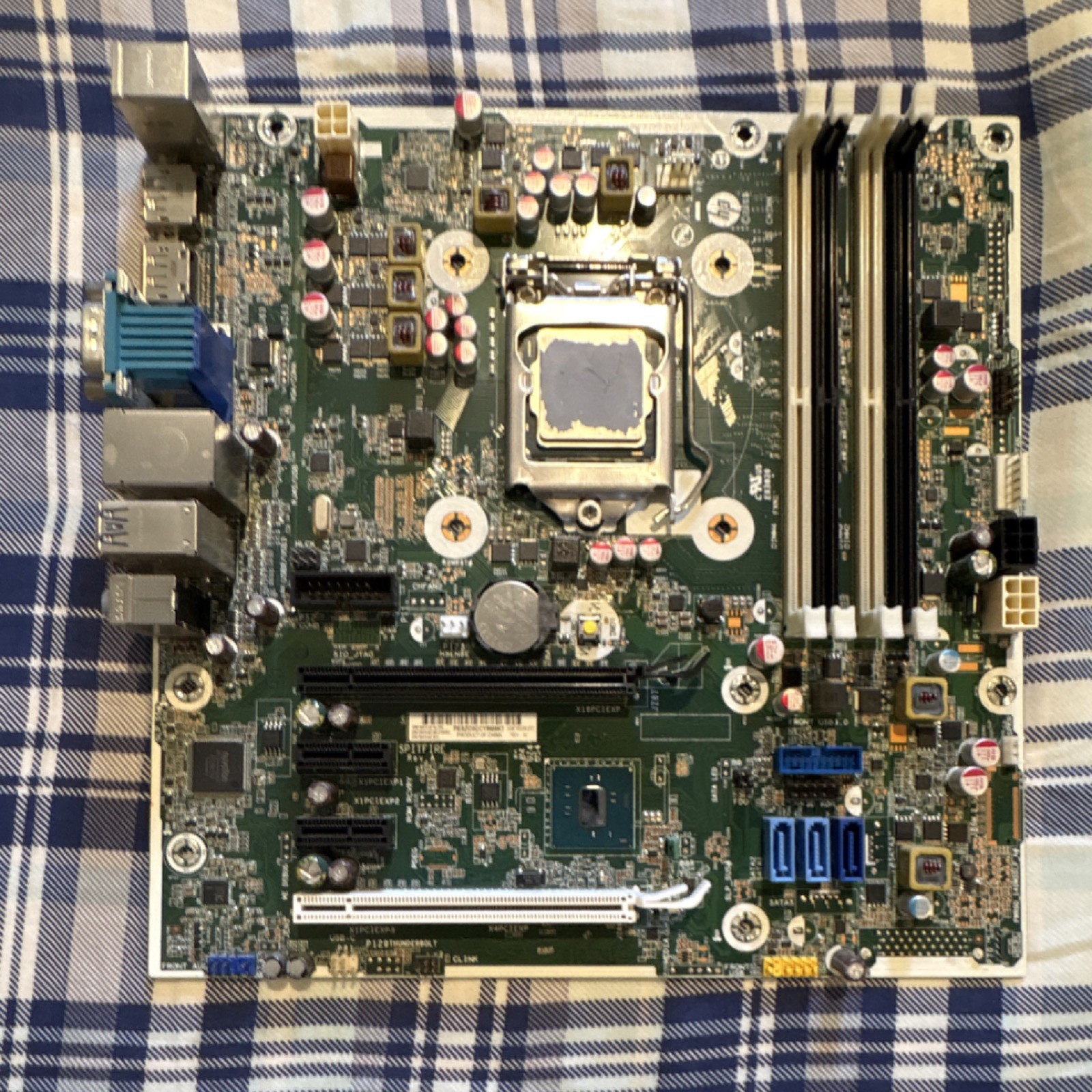 HP SPITFIRE Rev. A MicroATX LGA1151 Intel DDR4 4-Slot HDMI DP VGA 795970-002