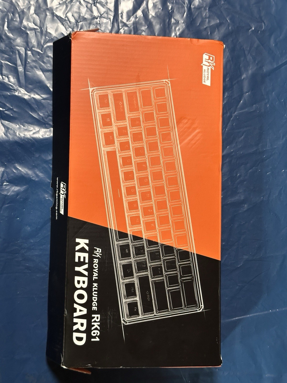 RK ROYAL KLUDGE RK61 Wired 60% Mechanical Gaming Keyboard 