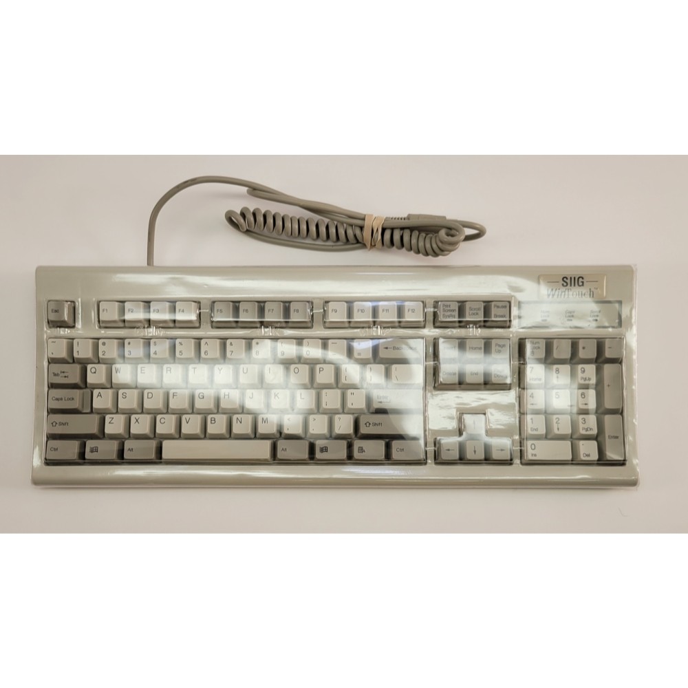 Vintage SIIG WinTouch Keyboard KB1927 Mechanical Keyboard - Tested