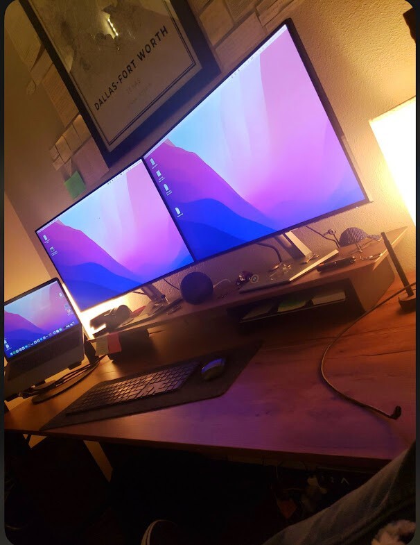 2 Dell S2719H S Series 27" LCD Monitors - Black