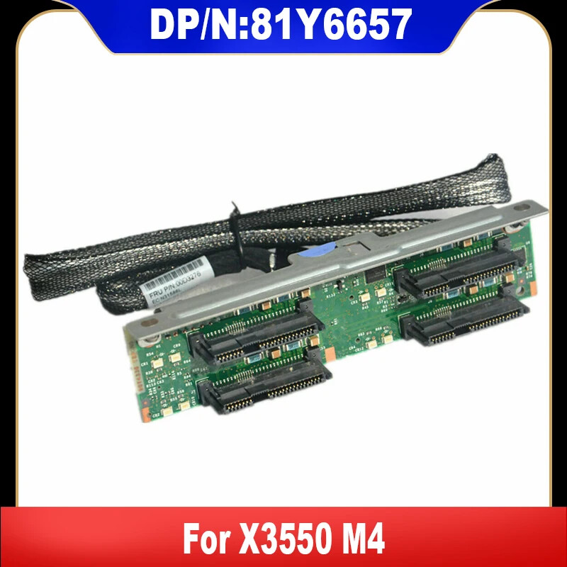 81Y6657 94Y6386 46C9091 90Y4336 For IBM X3550 M4 2.5in Hot Swap SAS Backplane
