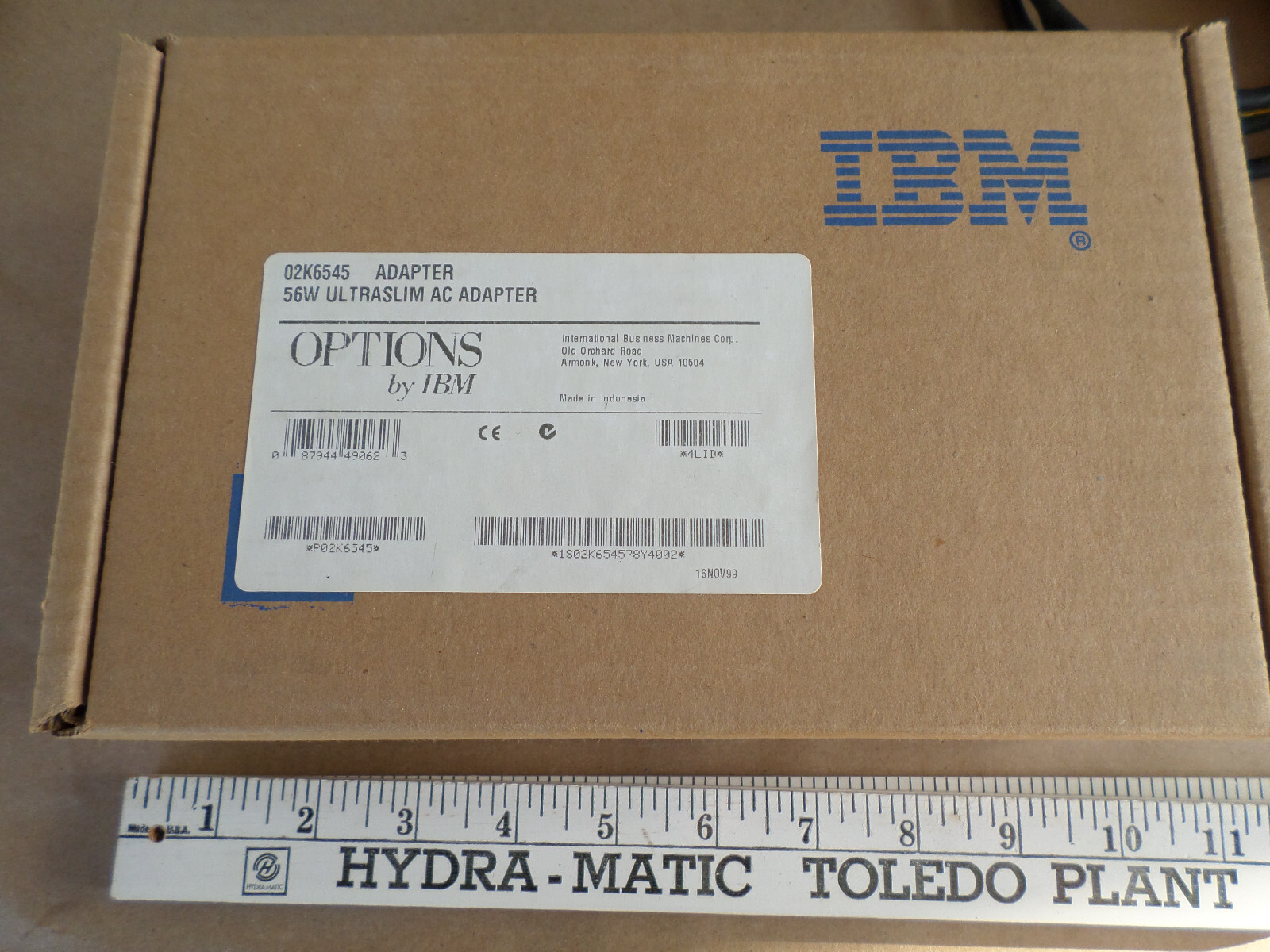 NOS SEALED BOX IBM 02K6545 02K6555 56W ULTRASLIM AC Adapter Power Supply