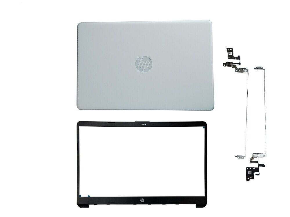 New For HP 15-dw2632cl 15-dw2658cl 15-dw2697nr LCD Back Cover +Hinge+Bezel