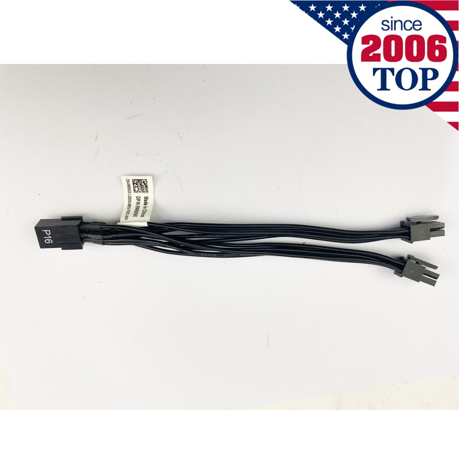 6pin to 6+6pin Y-Power Backplane Cable for Dell Precision T7960 T7920 7820 5820