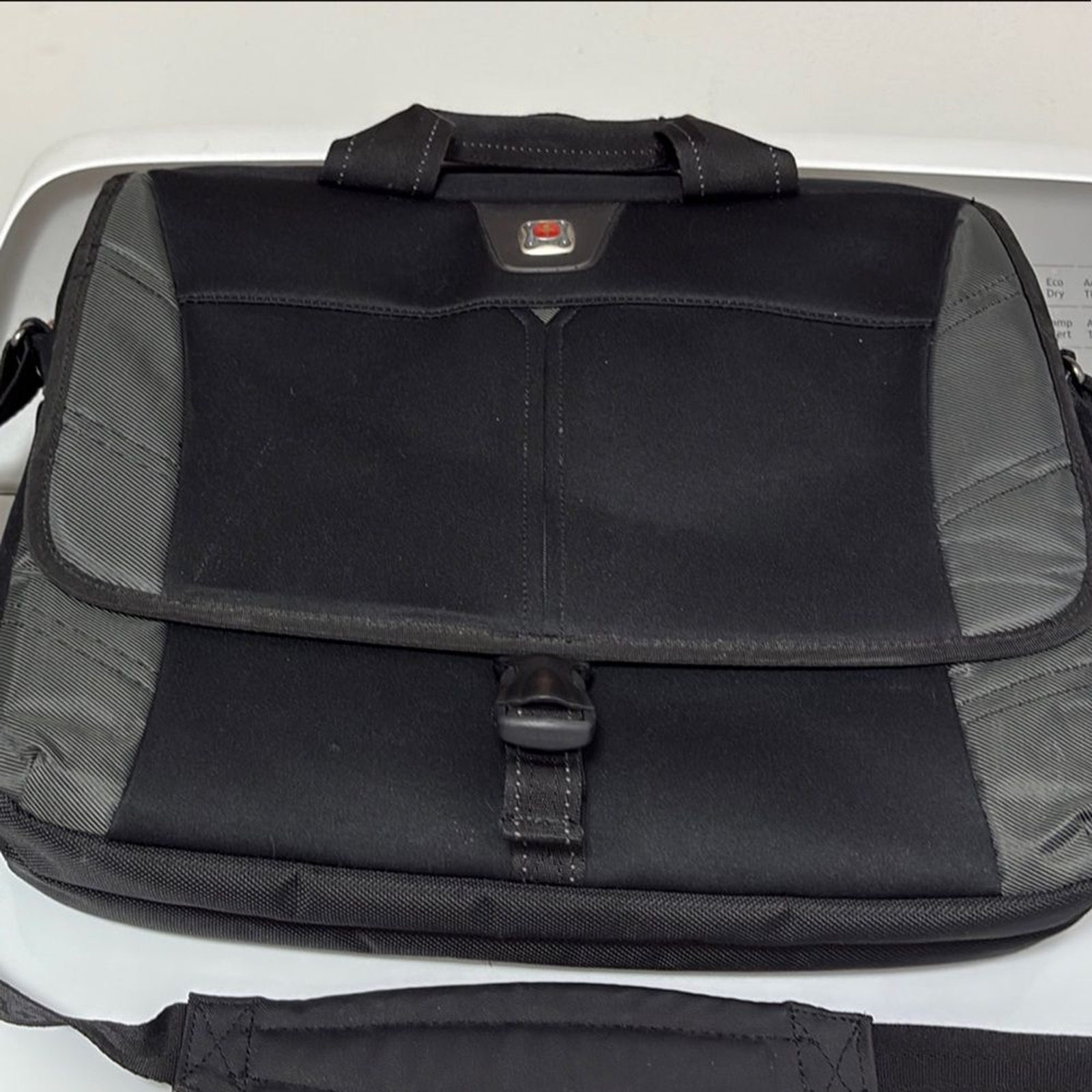 Swiss Gear Elegant Black and Gray Laptop Bag