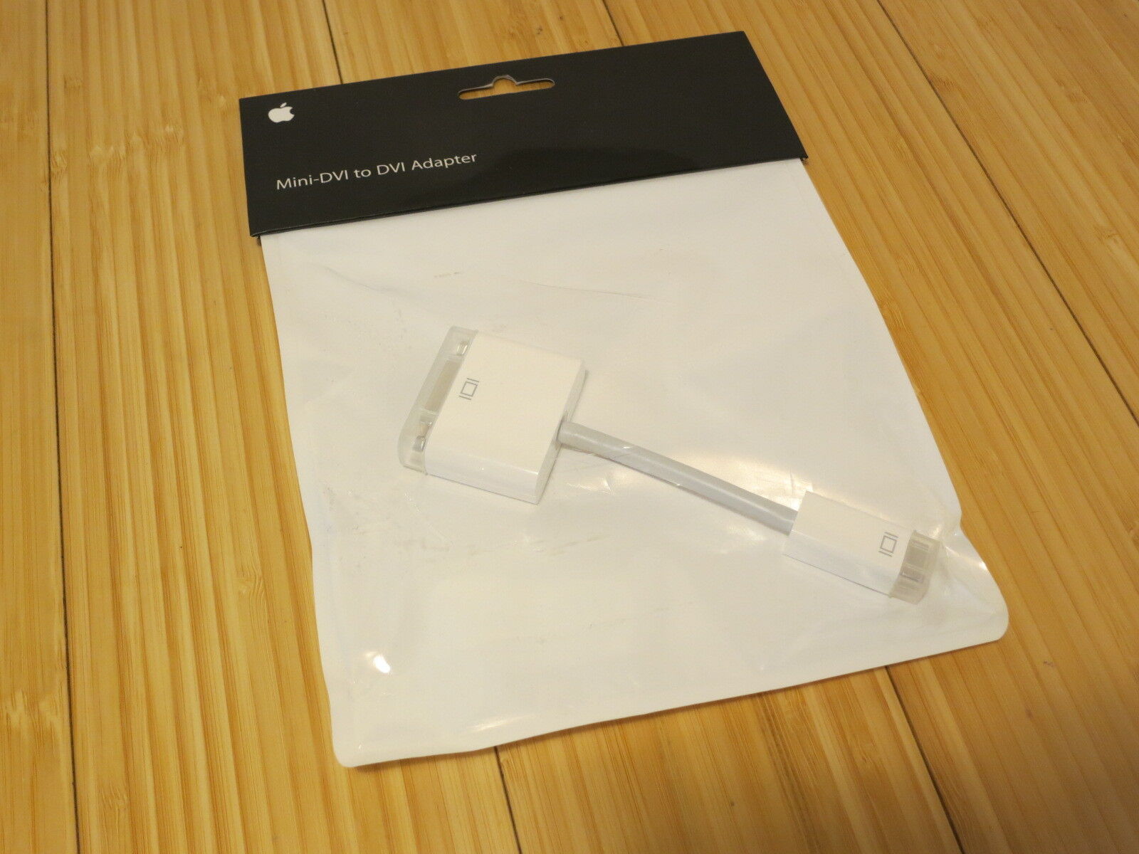 New Genuine Apple Mini-DVI to DVI Adapter M9321G/B OEM