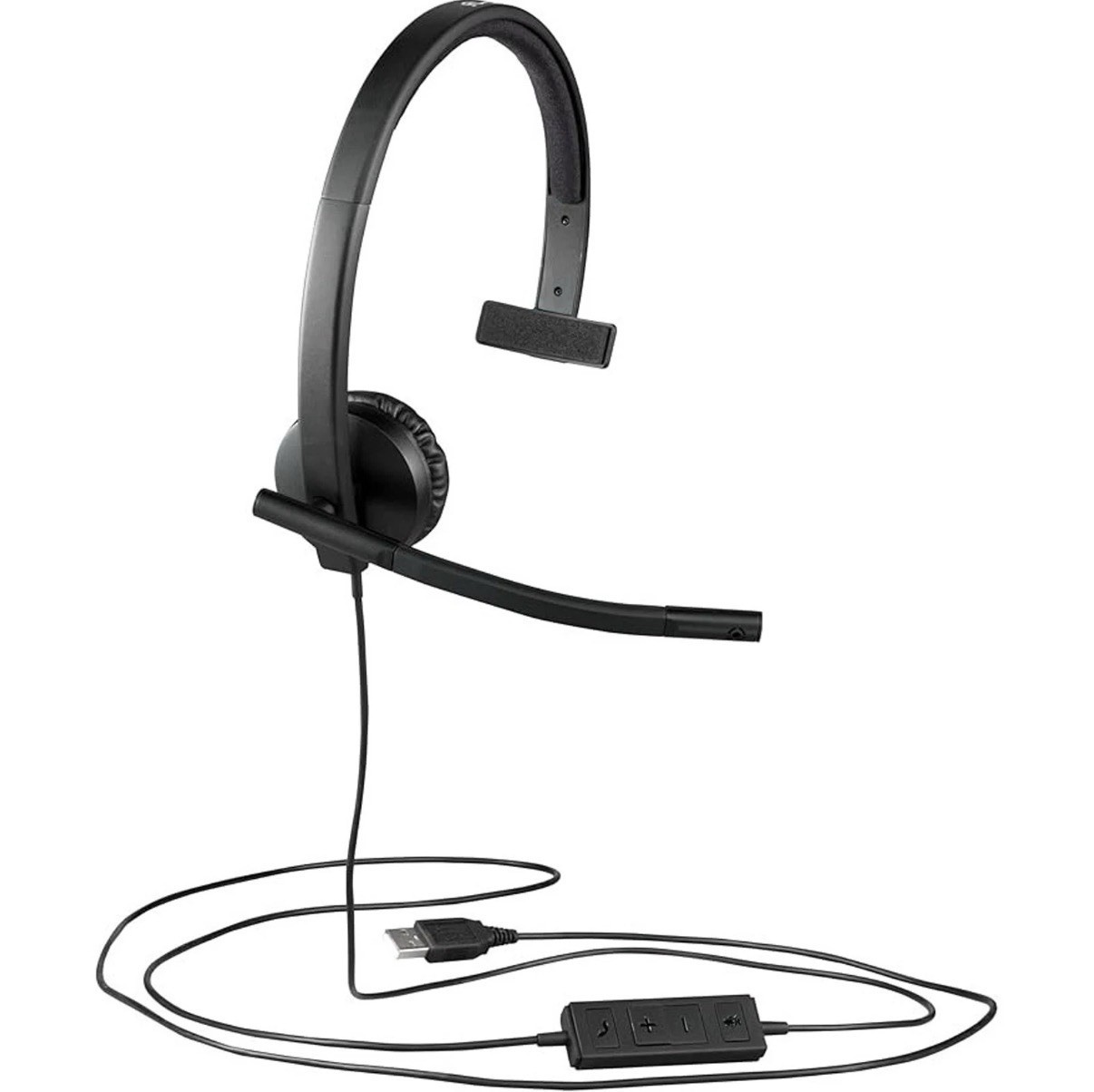Brand New Logitech USB Headset H570e Stereo - Black