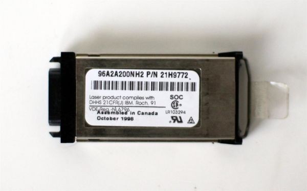 21h9772 - ibm fibre channel serial shortwave optical converter gbic module, 21h