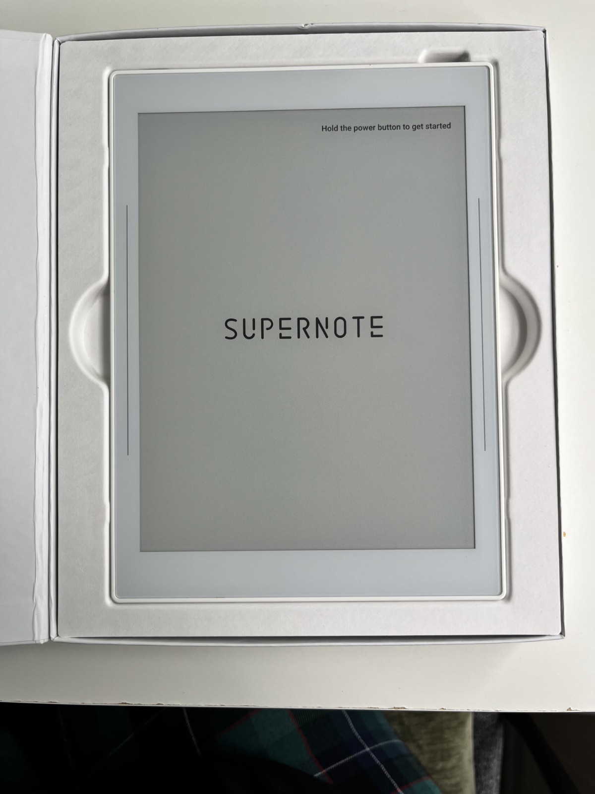 Supernote Nomad A6X2 7.8” E-Ink Tablet + Pen + Folio + Original Box
