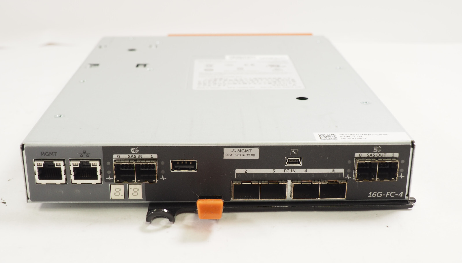 DELL T46KJ 16G-FC-4 Quad Port 16GB Fiber Channel 12Gbps SAS Controller