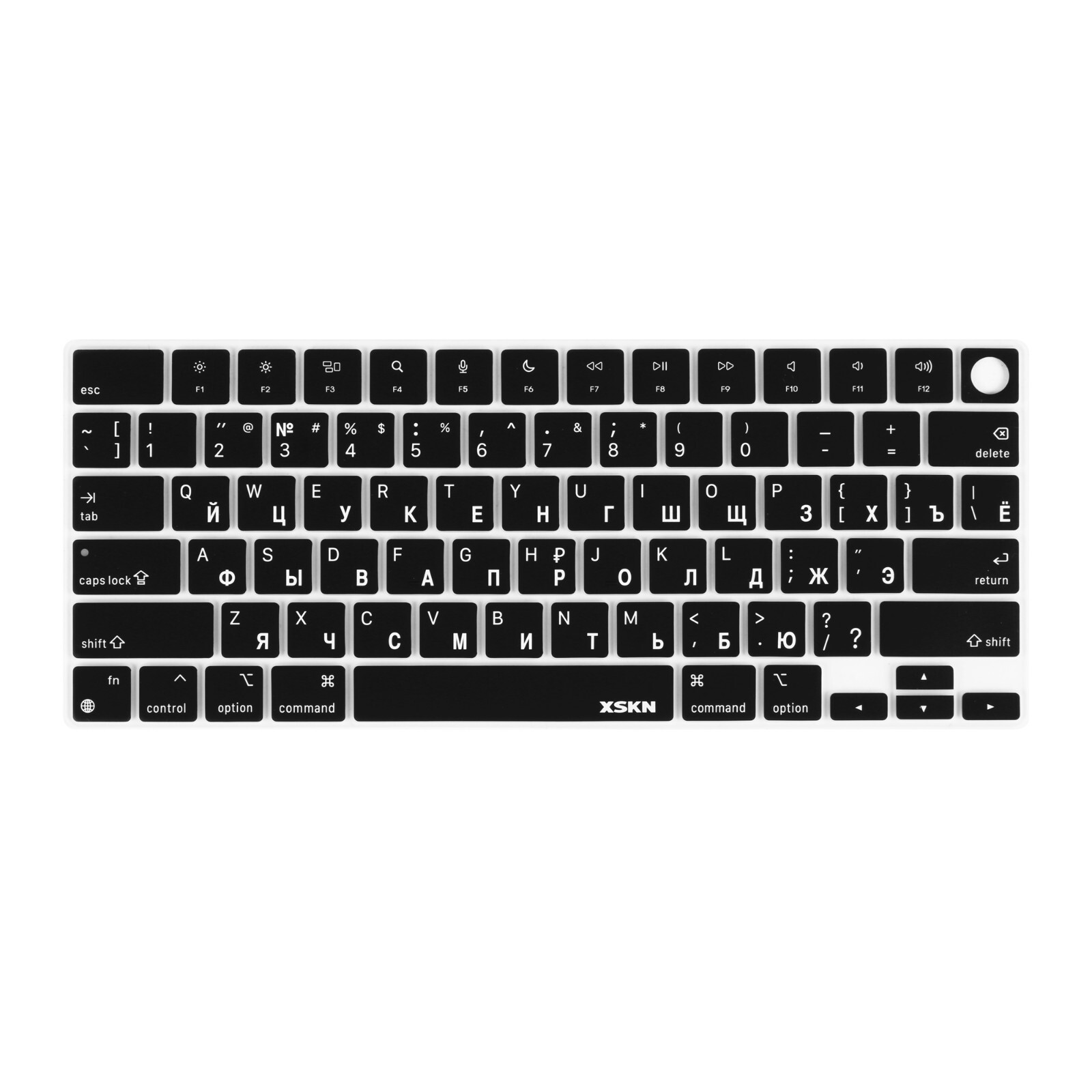 XSKN Russian Silicone Keyboard Cover for 2026 Macbook Neo 13 inch A3404