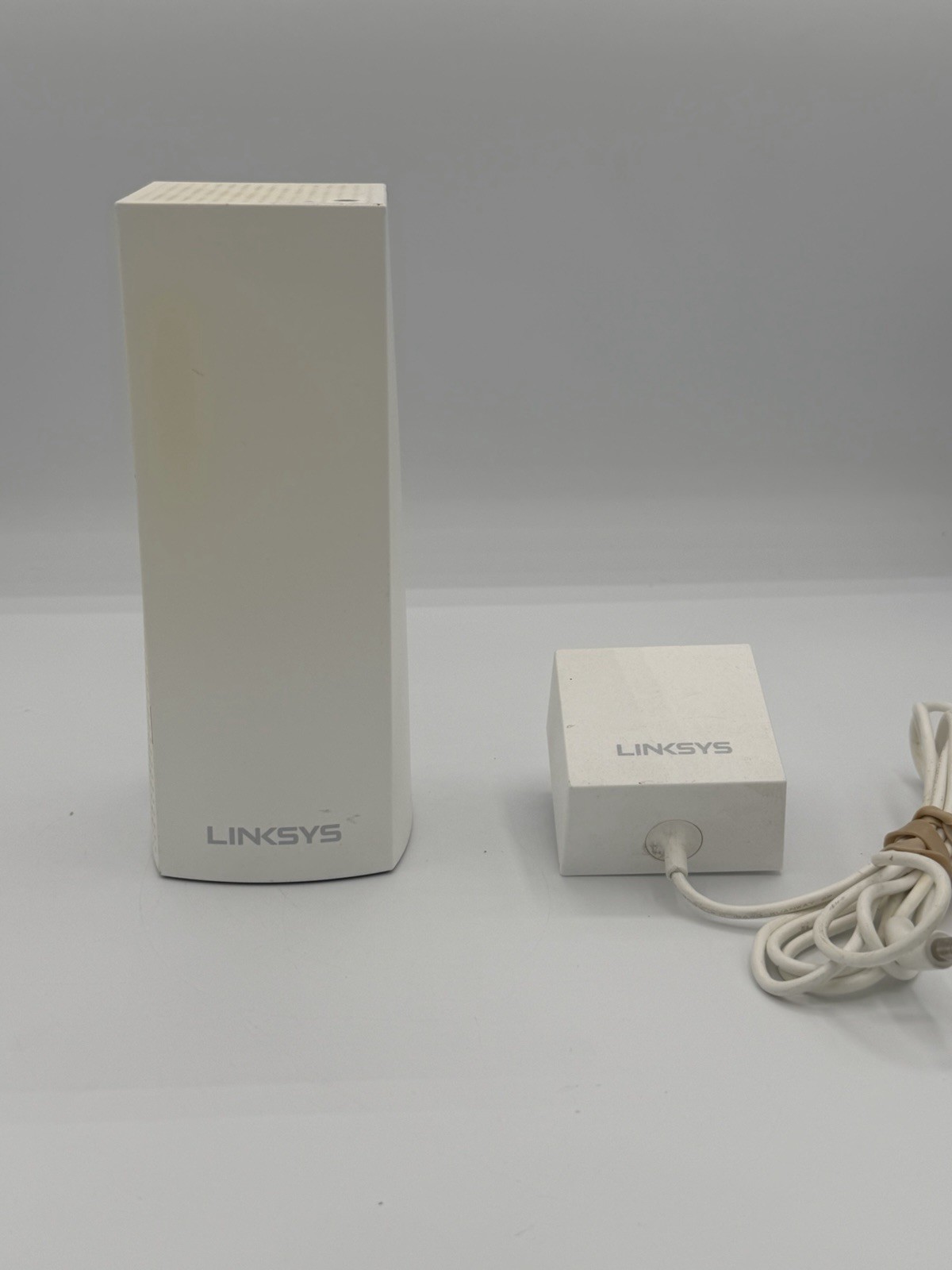 Linksys Velop Tri-Band Mesh WiFi Router Node WHW03 V2 AC2200 w/ Power - Tested