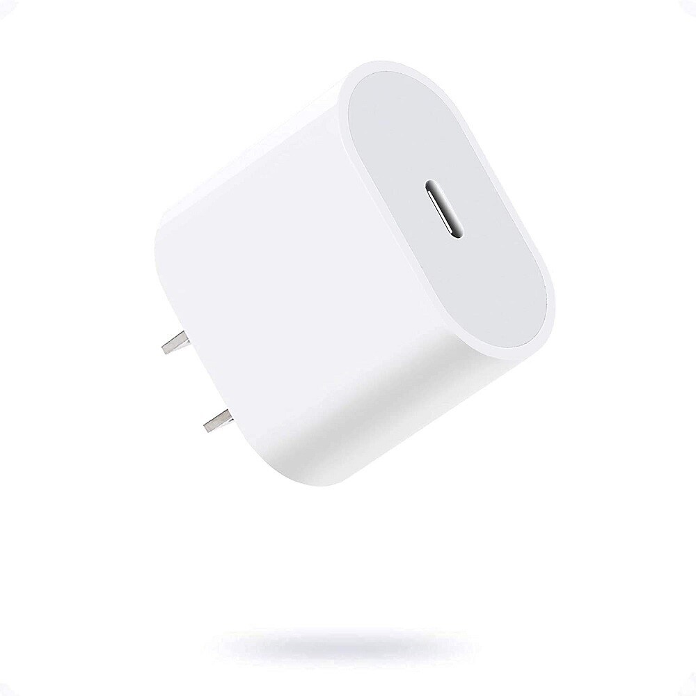 100x Lot 20W USB Type C Power Adapter Fast Charger Cube Block For iPhone Android