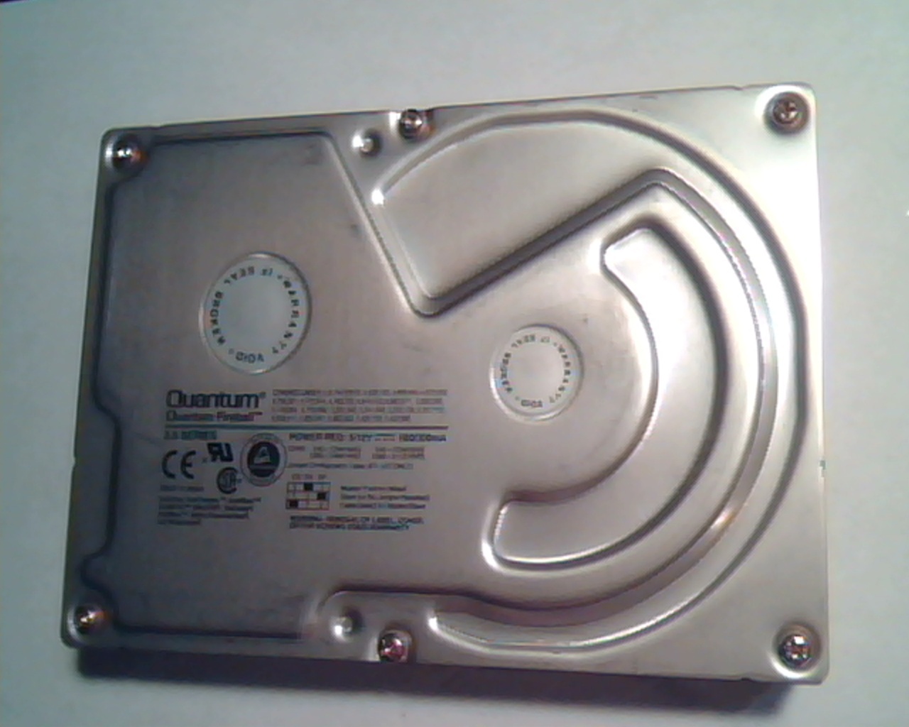 Hard Disk Drive IDE Quantum Fireball FB12A012 01-A 1280AT HDD 3.5 