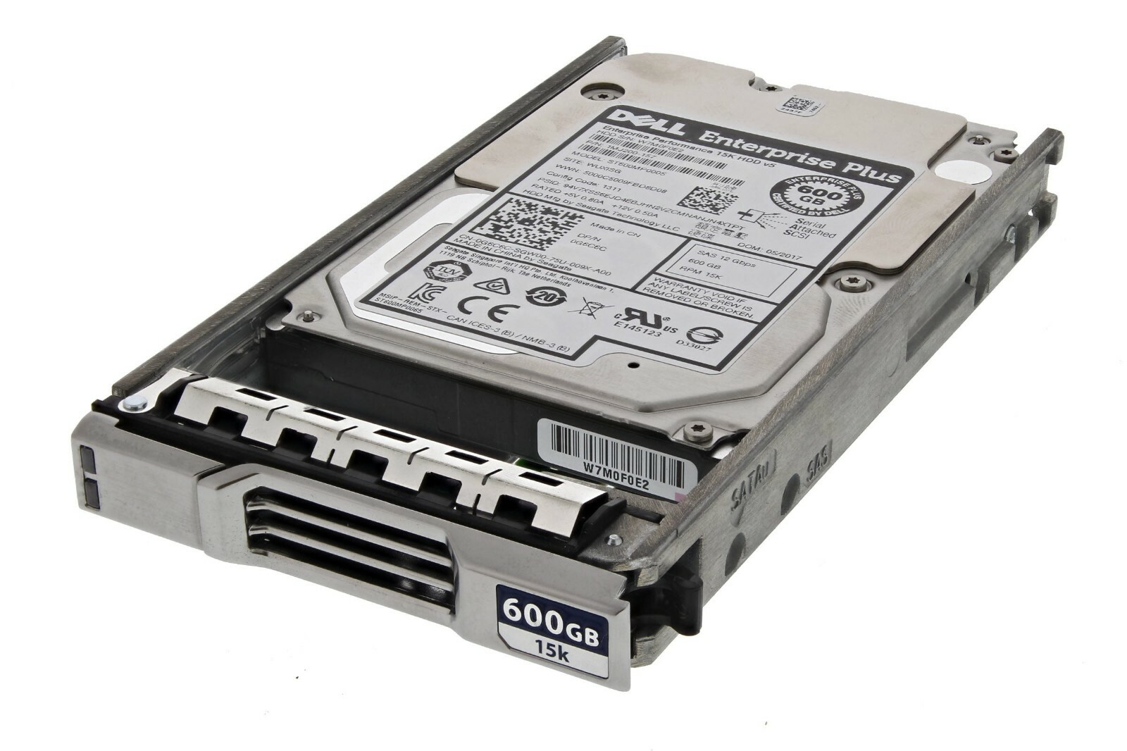Dell EqualLogic 600GB 15K 2.5" SAS 12Gb/s HDD + Caddy G6C6C 0G6C6C ST600MP0005