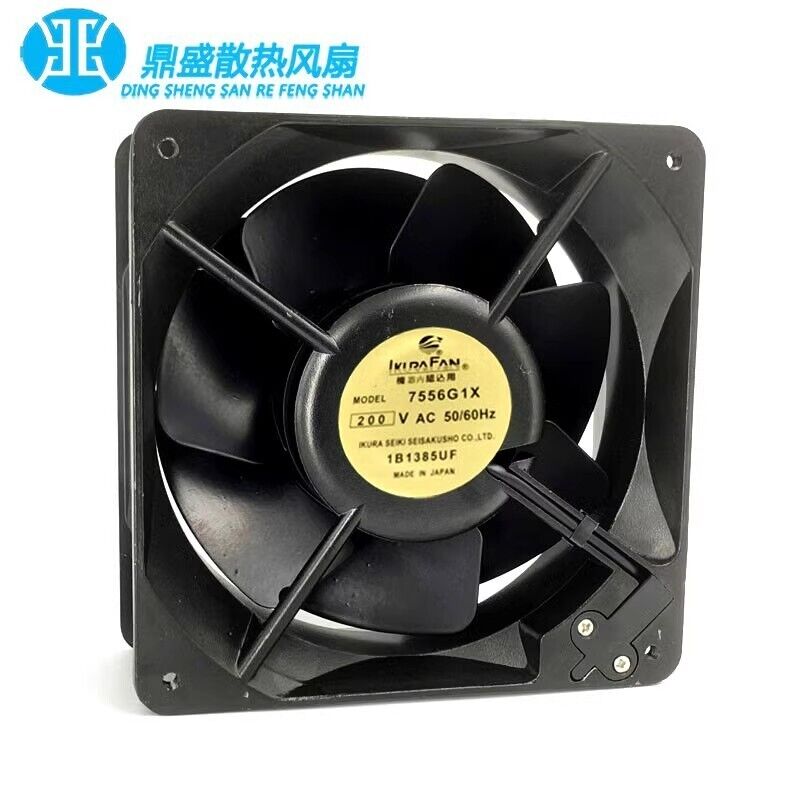 IKURA FAN 7556G1X 200V AC High Temperature Resistant Cooling Fan