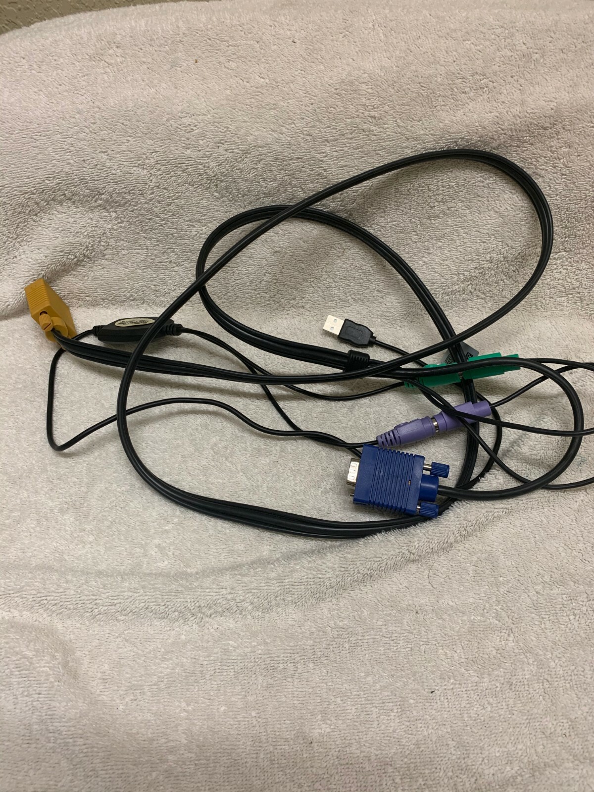 Tripp Lite B015-000 USB to PS/2 Adapter for Keyboard and Mouse