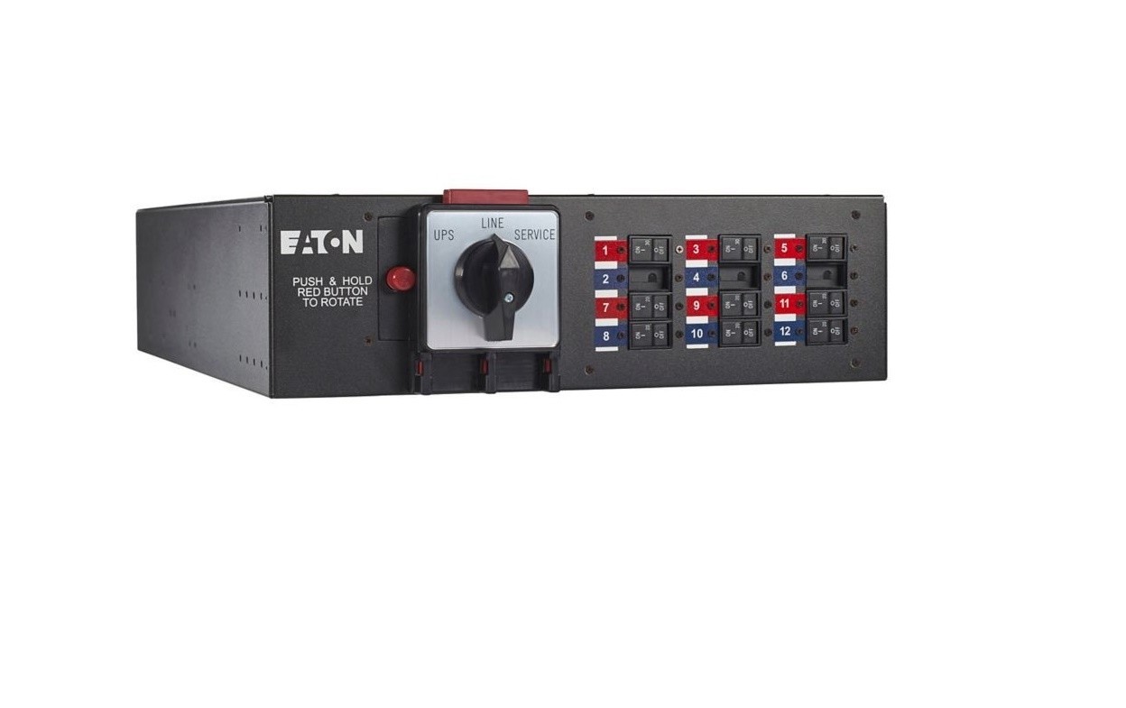 Eaton Bpm Bypass Wall-Mount or RackMount 3U Black Power Module BPM125ER