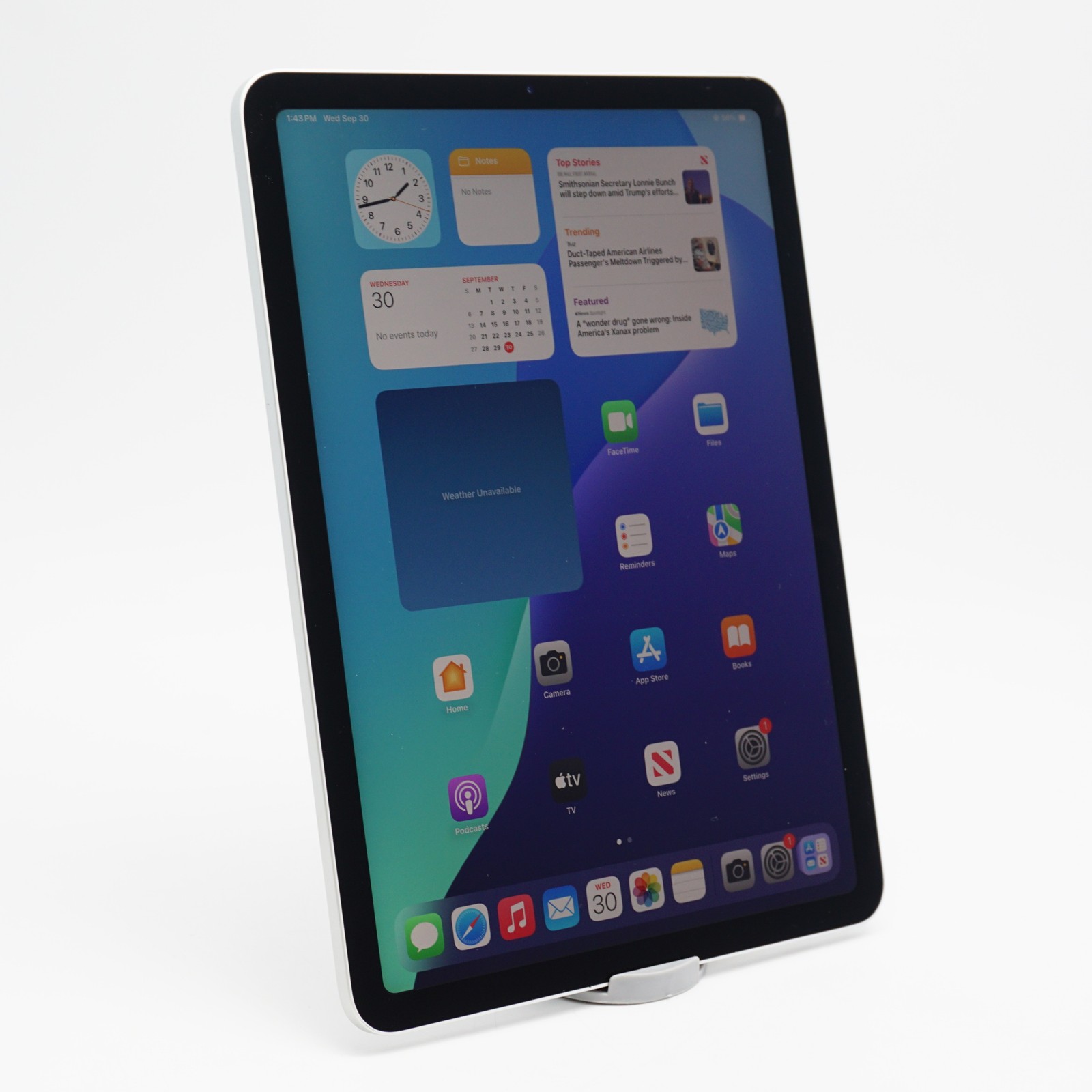 Apple iPad Air (4th Generation) A2316 64GB Good Condition | Silver | WIFI ONLY