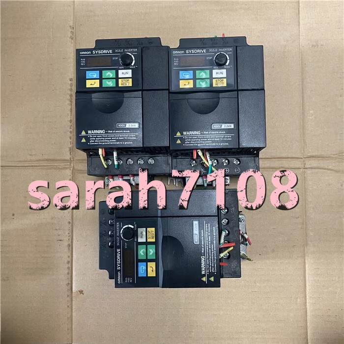 1PC USED Omron inverter 3G3JZ-A4022 2.2KW 380V Fast By FedEx or DHL