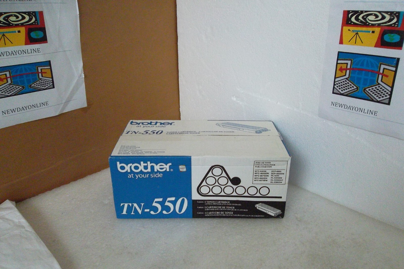 Brother TN-550 Black Toner 3.5K Page for MFC-8460N 8860DN HL-5240DCP-8060 NEW