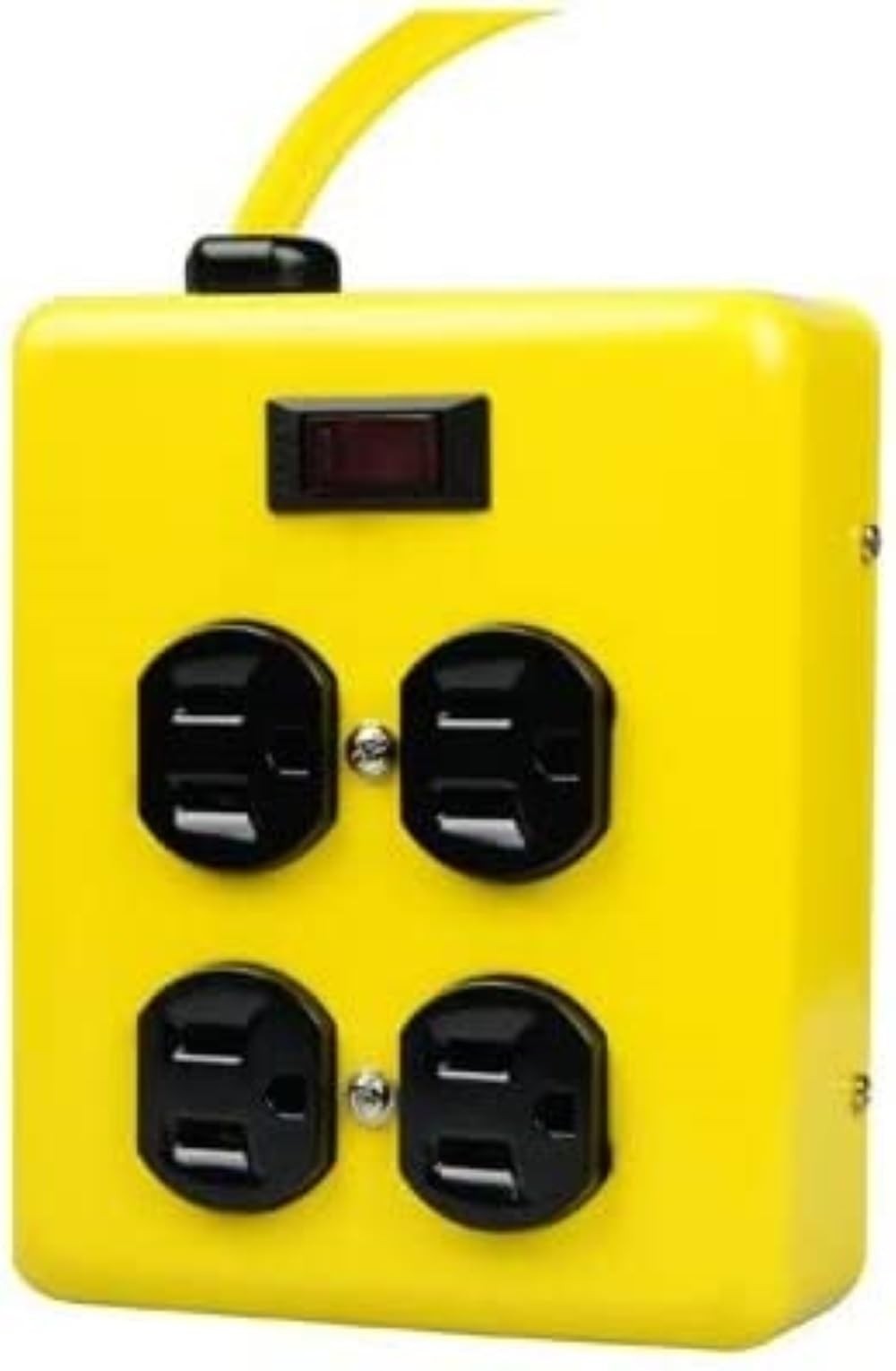 Southwire Yellow Jacket Metal - - 4 Outlet - - 4 Ft Yellow