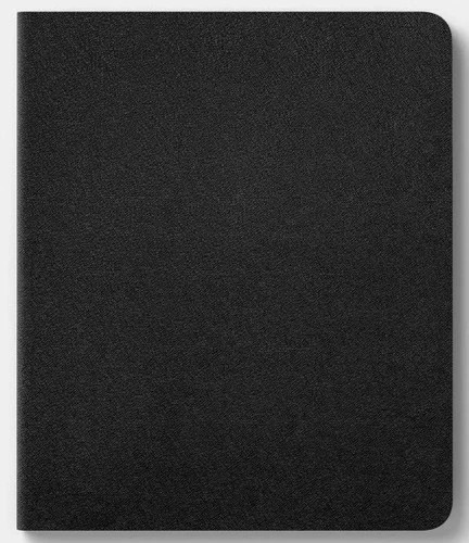 Apple iPad Pro 13" (M4) Case - heyday Black Saffiano: Polyurethane & TPU Materia