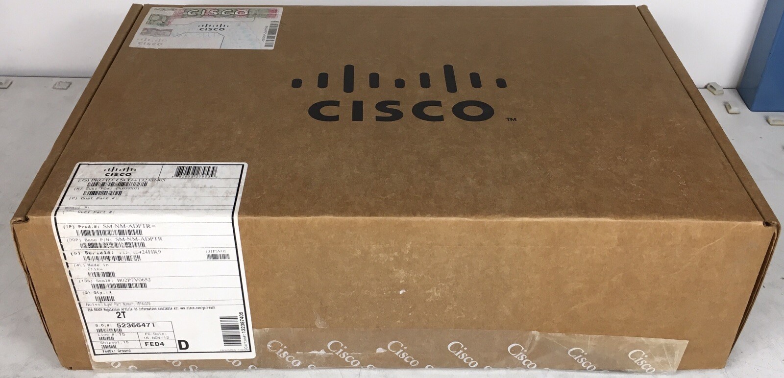 New Cisco SM-NM-ADPTR Network Module Adapter for Cisco Routers