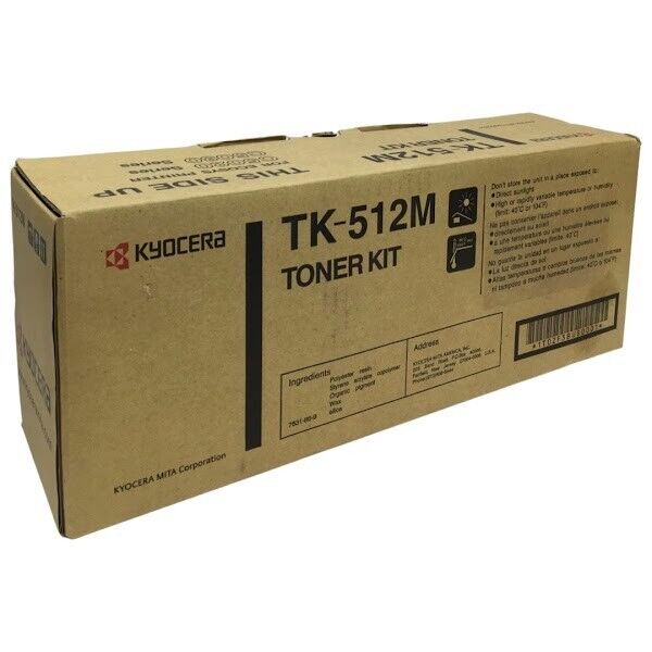 NEW OEM Kyocera TK-512M Toner Kit
