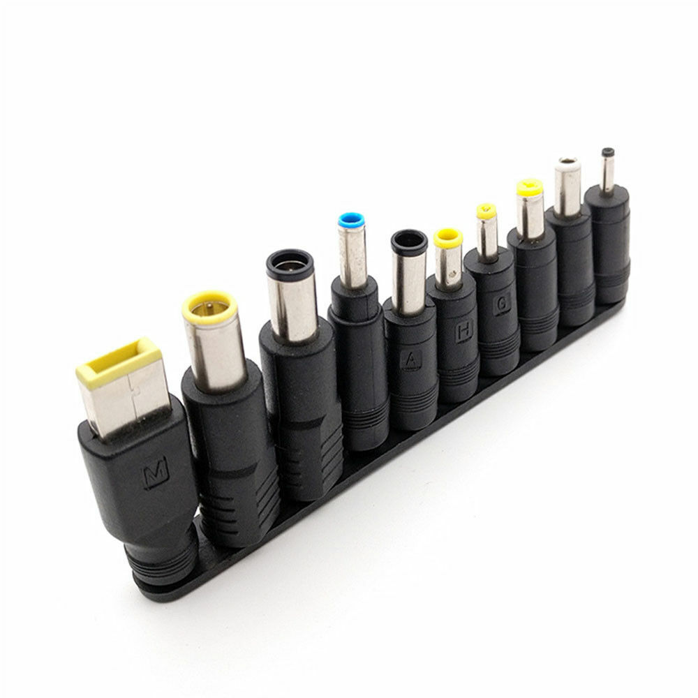 10Pcs DC 5.5x2.1mm Jack Plug For AC Power Laptop Adapter Tips Chargers Universal