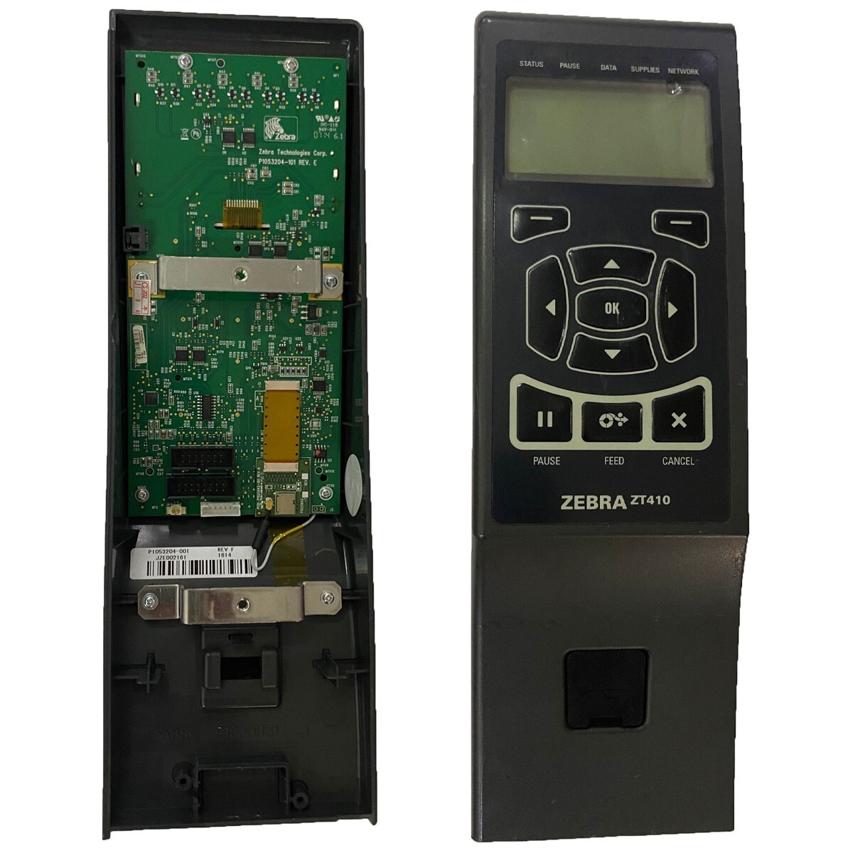 P1058930-001 Front Control Panel for Zebra ZT410 Thermal Printer 203/300dpi 