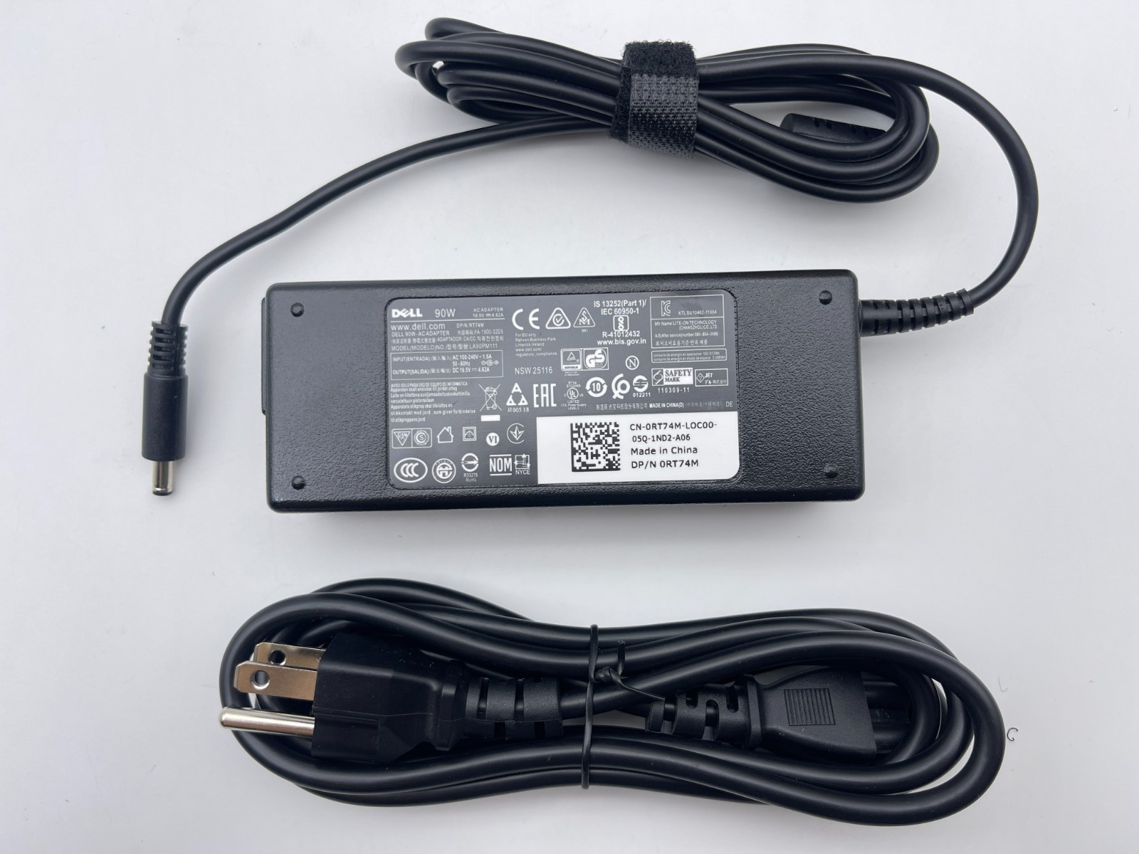 OEM Genuine 90W Dell AC Charger for Inspiron 15  5558 5551 17 5758 5759 RT74M US
