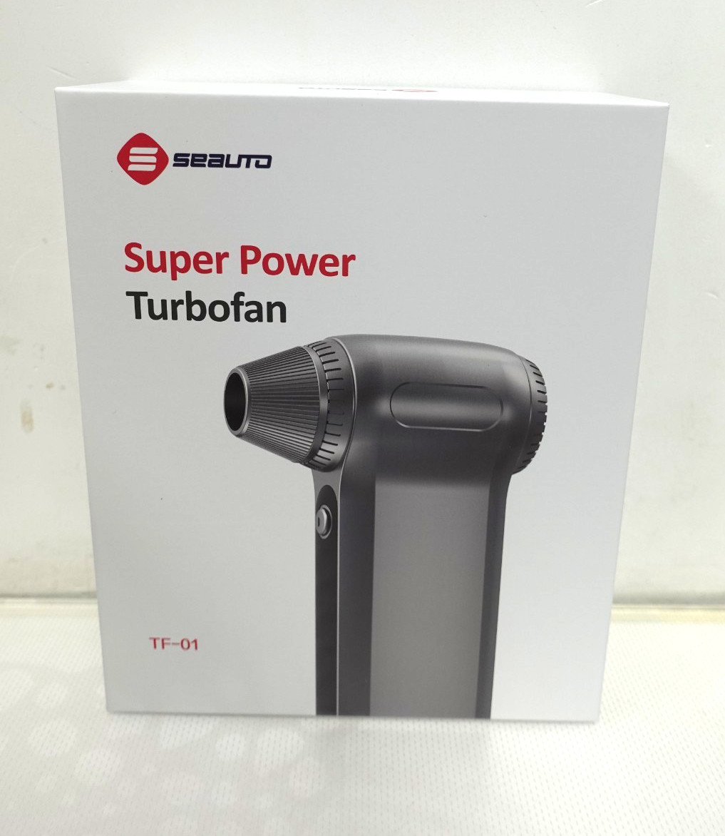 Seauto Compressed Air Duster Rechargeable Super Power Turbofan