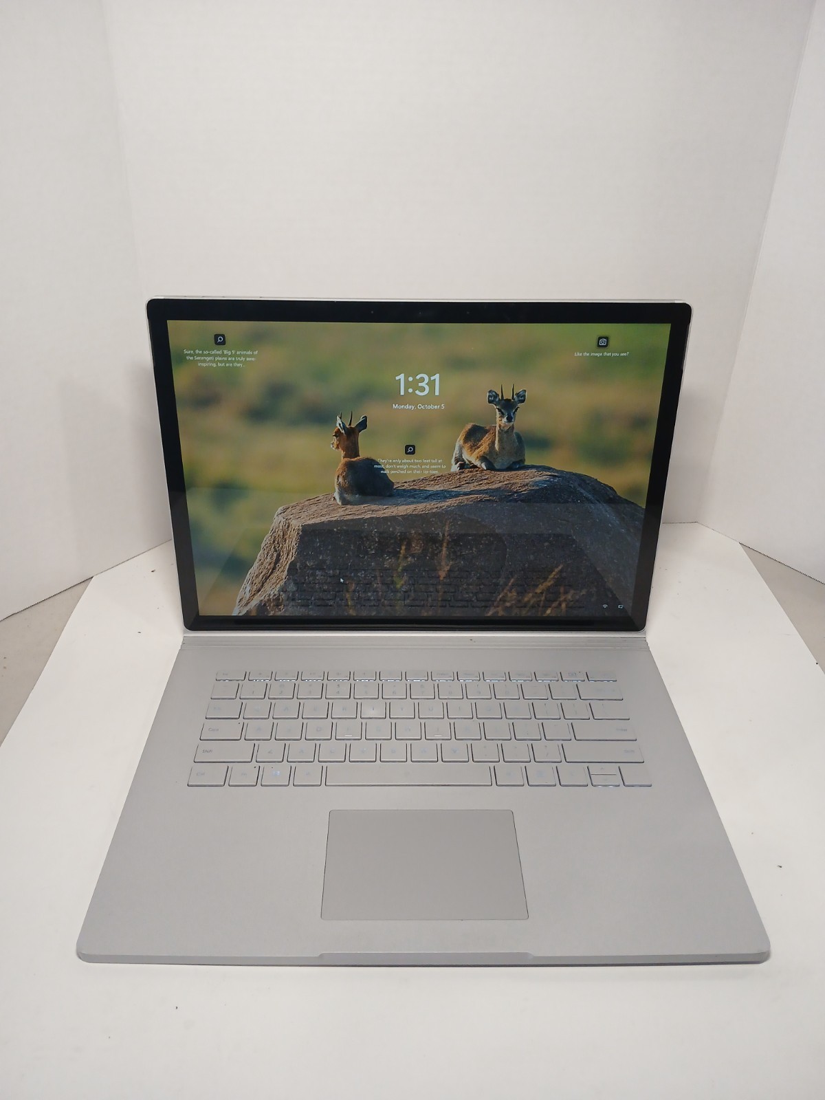 MICROSOFT SURFACE BOOK 2 i7-8650U 1.9 GHZ 16GB 512GB WIN 11 GTX 1060  #97