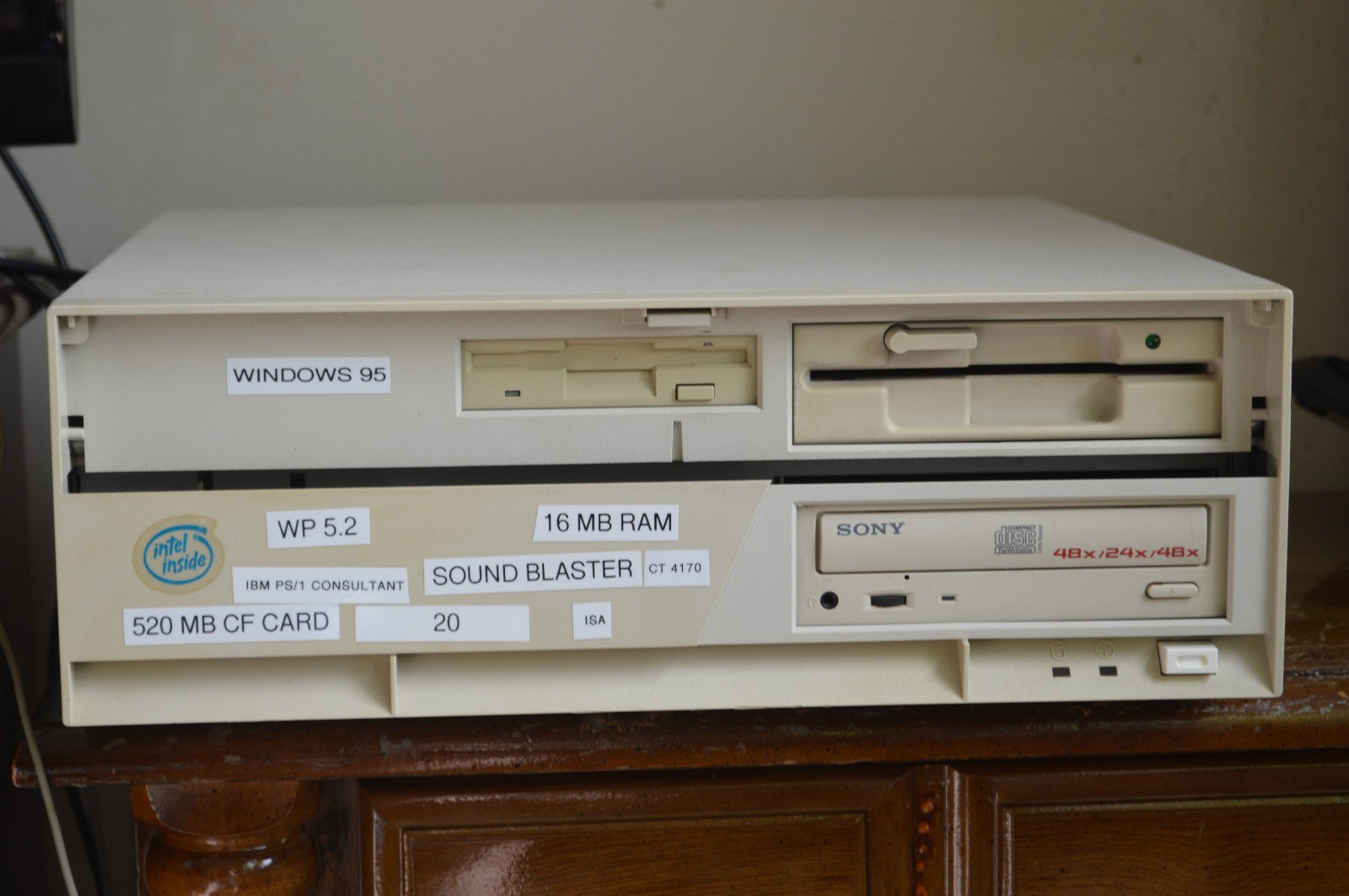 IBM PS/1 Consultant. Loaded. Warranty.20.