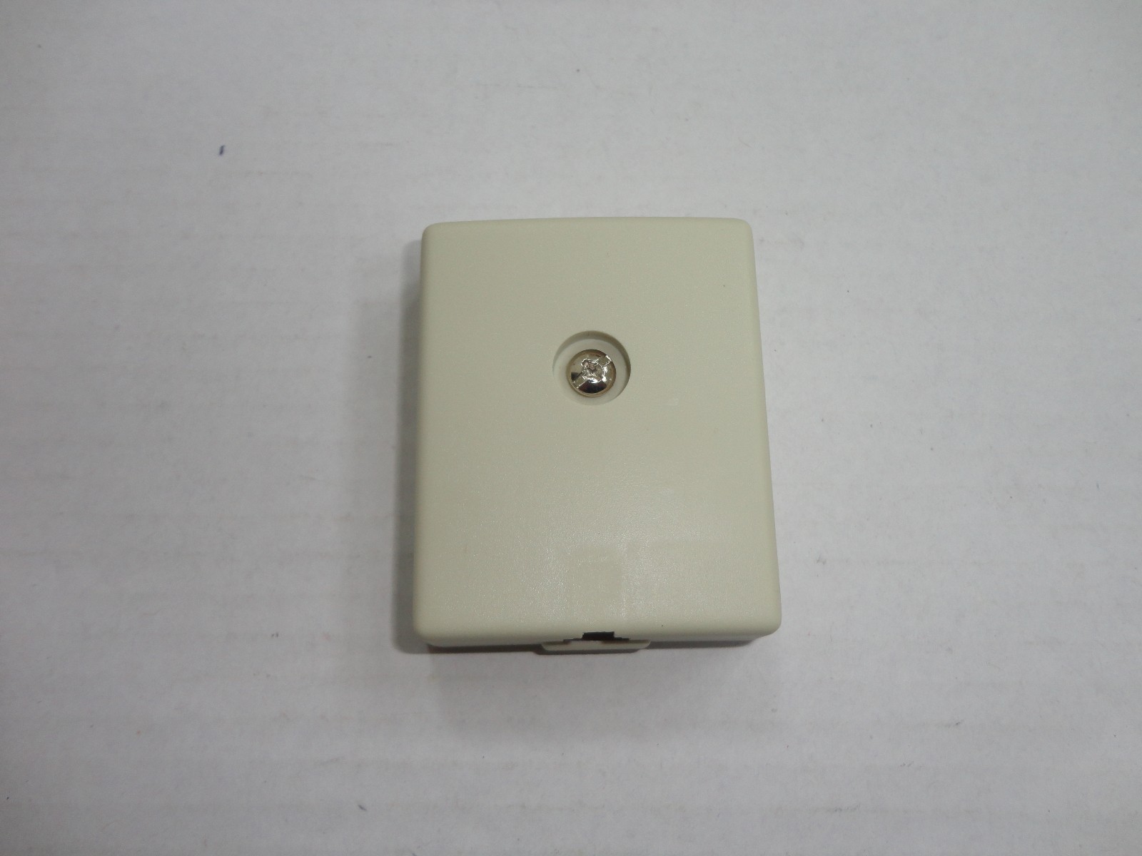 5 pcs. RJ11 (6P4C) Telephone Modular Single Port Surface Mount Jack IVORY
