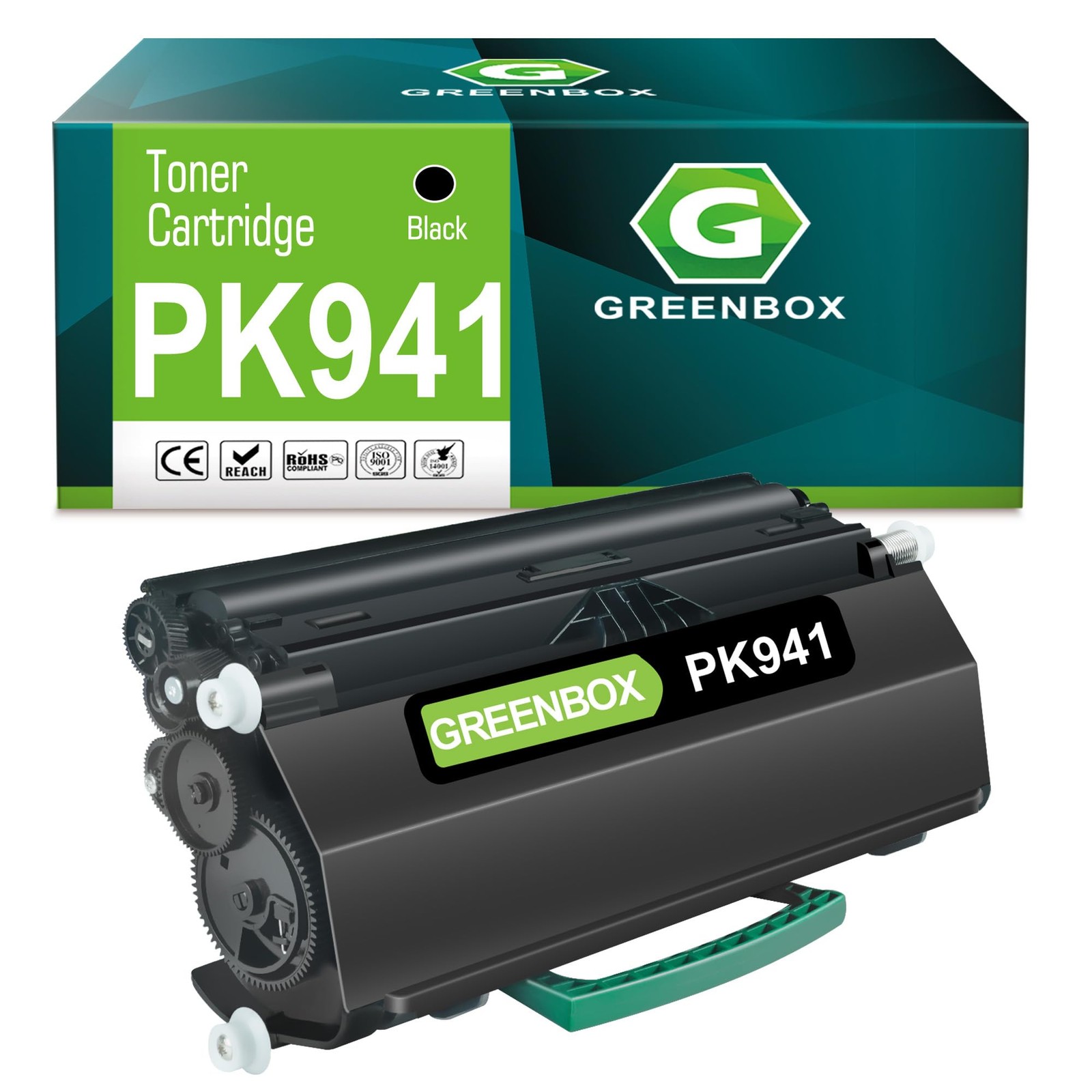 PK941 2330DN Toner Cartridge for 2330DN 2350DN Printer, 1 Black