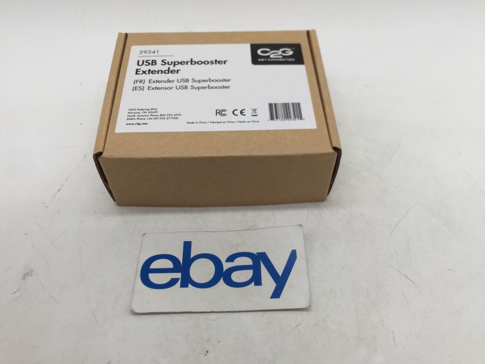 NEW C2G29341 USB Superbooster Extender CablesToGo Over Cat5 FREE S/H