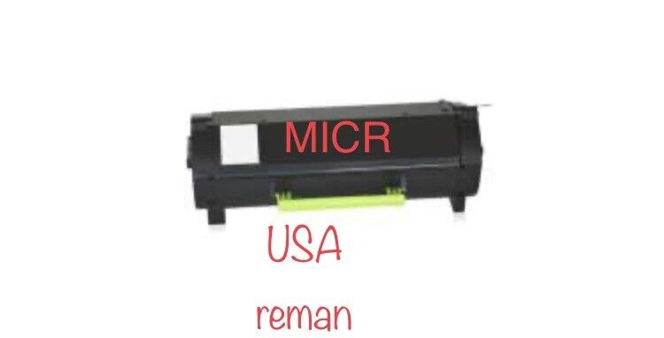 MICR Lexmark 50F1X00 501X MS410 MS510 MS610 Extra High Yield Toner 10K Pages 