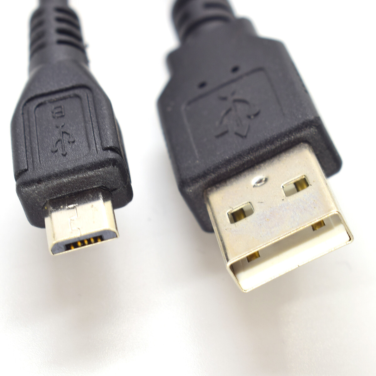 10pcs 1M/3.3ft USB 2.0 Male To Micro USB Male Connector Shield Cable Cord Black