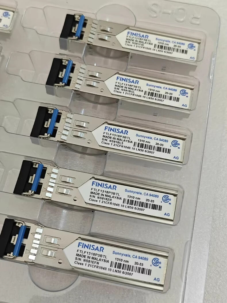 1pcs Genuine Finisar FTLF1318P3BTL 1.25Gb/s 10km 1310nm LC SMF I-Temp  Module