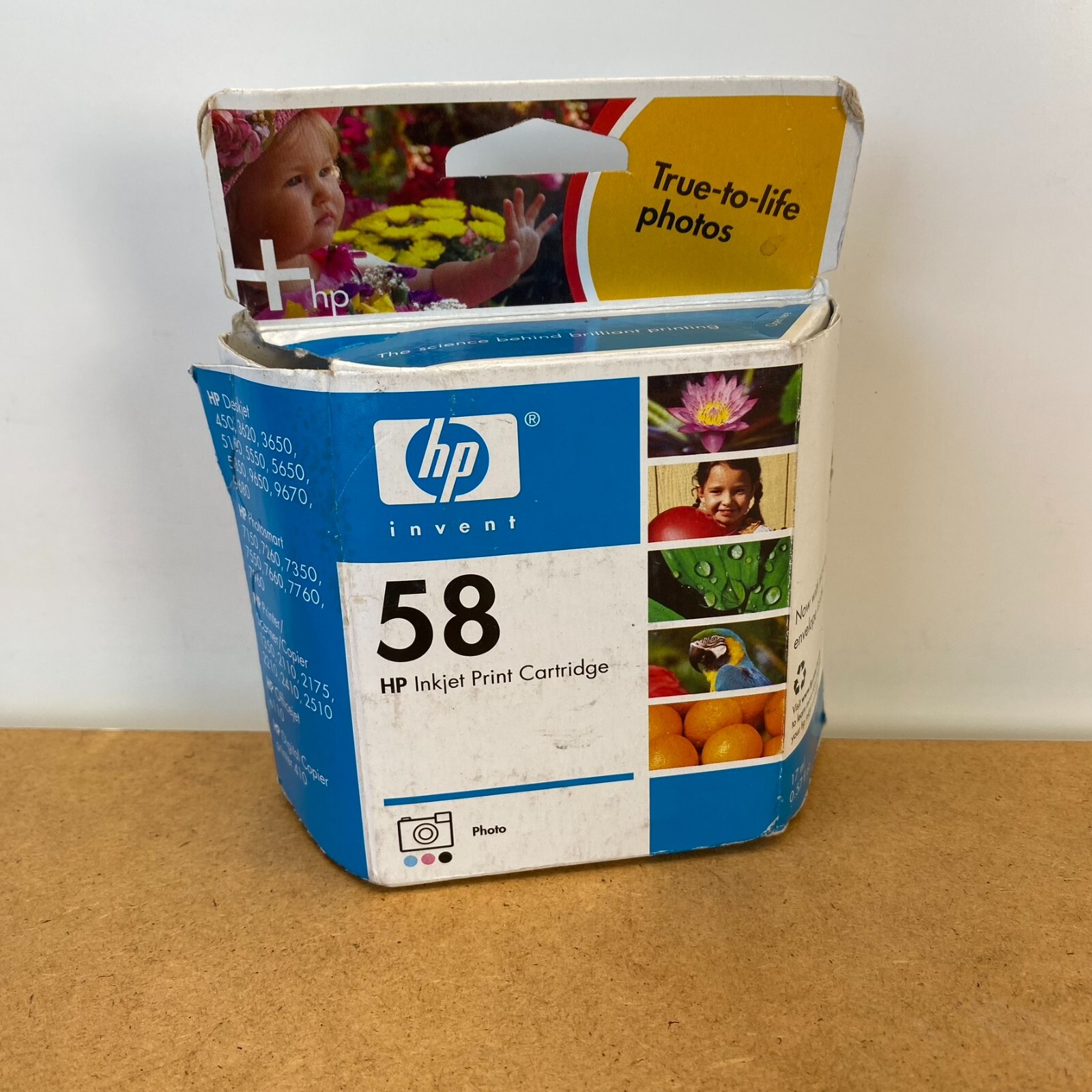 Official OEM Genuine HP 58 Inkjet Ink Print Cartridge New EXP FAST