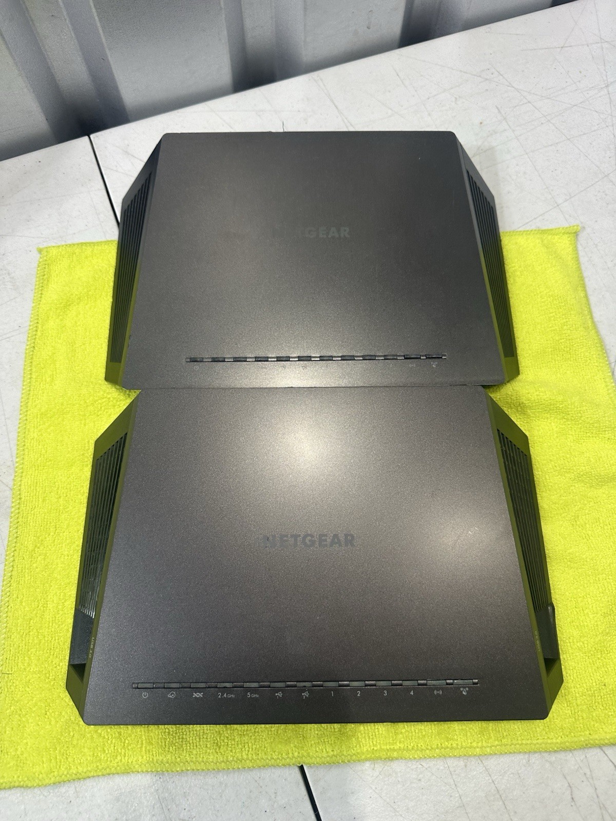 Lot of 2 NETGEAR Nighthawk AC2300 R7000P WiFi Wireless Routers Working