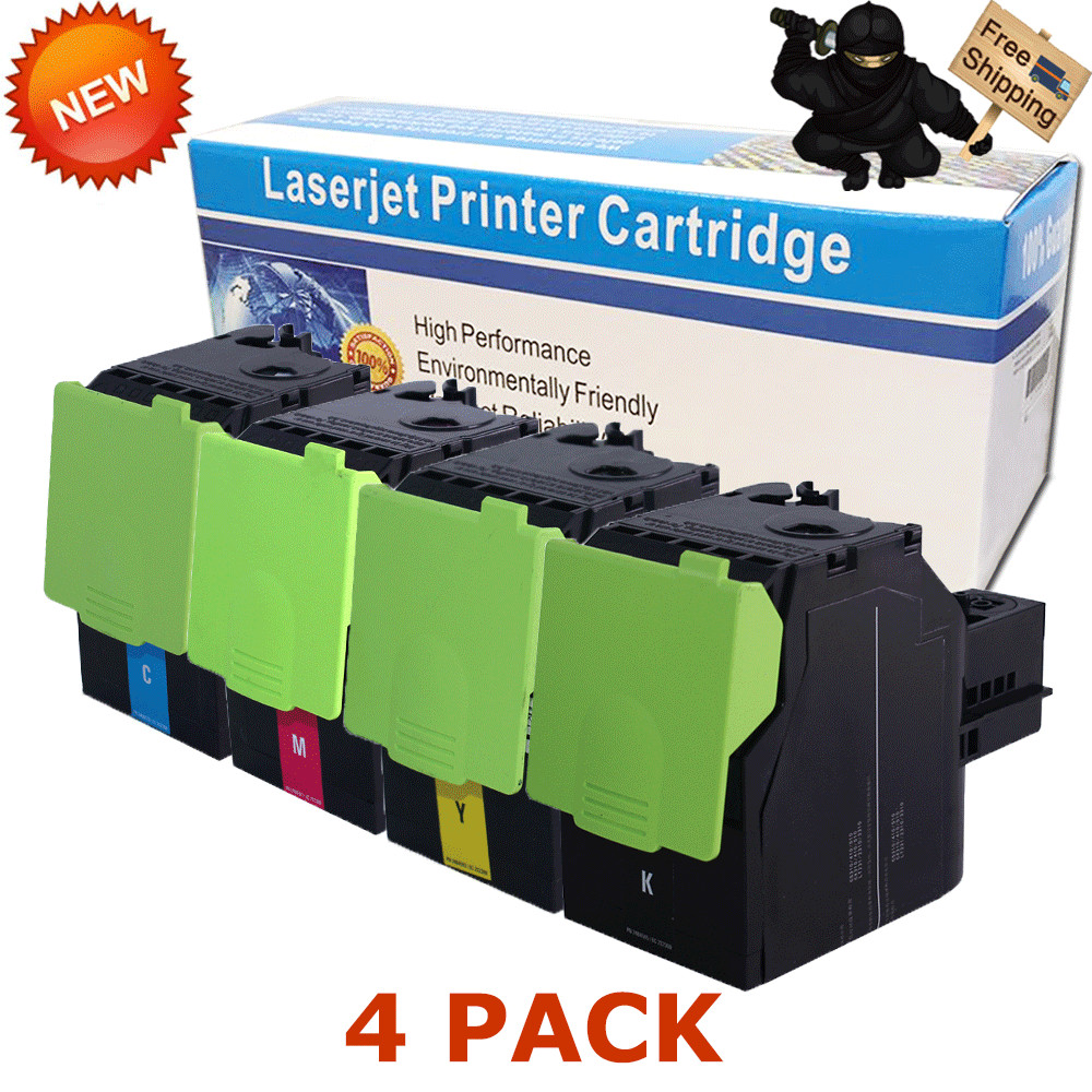 Lexmark C544 X544 Extra High Yield Toner SET C544X1KG C544X1CG C544X1MG C544X1YG
