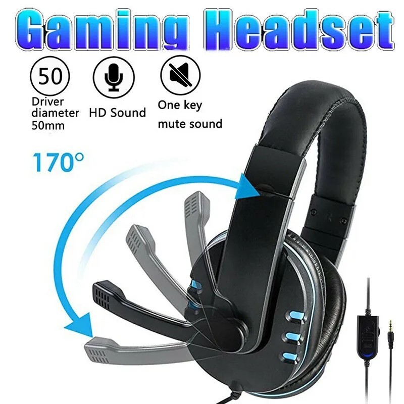 Auriculares Para Juegos Gaming Audifonos con Mic Gamer Gaiming Para Xbox One PS4