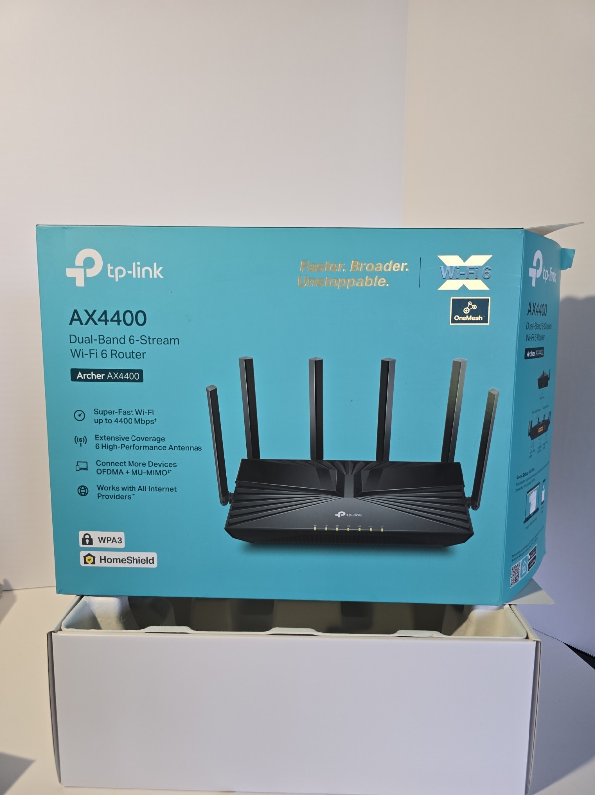TP-Link Archer AX4400  2.4 and 5 GHz Tri-Band 6-Stream Wi-Fi 6E Router Tested