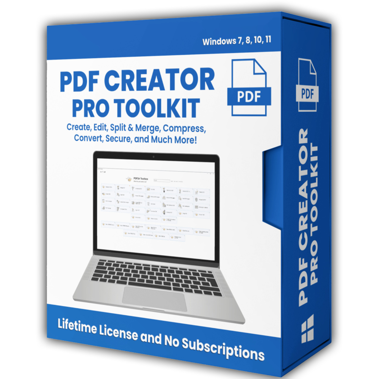 Ultimate PDF24 Creator Pack (PDF Creation & Editing) (USB or DVD)