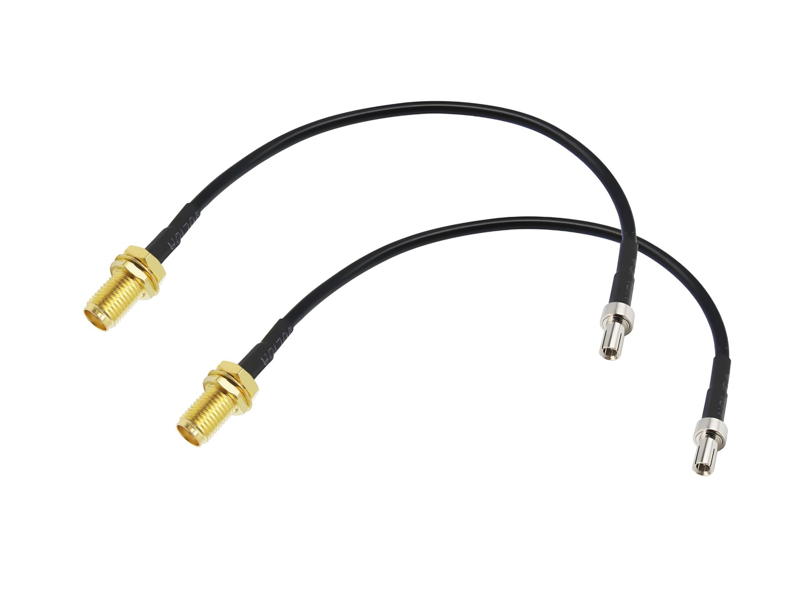 6 Inch TS9 To SMA Female Bulkhead Adapter Cable Mobile Router Modem 2 PCS