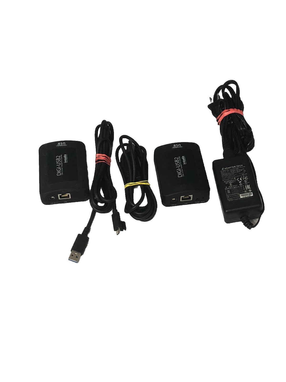 intelix DIGI-USB2 1-Port USB 2.0 Extender Set Client and Host