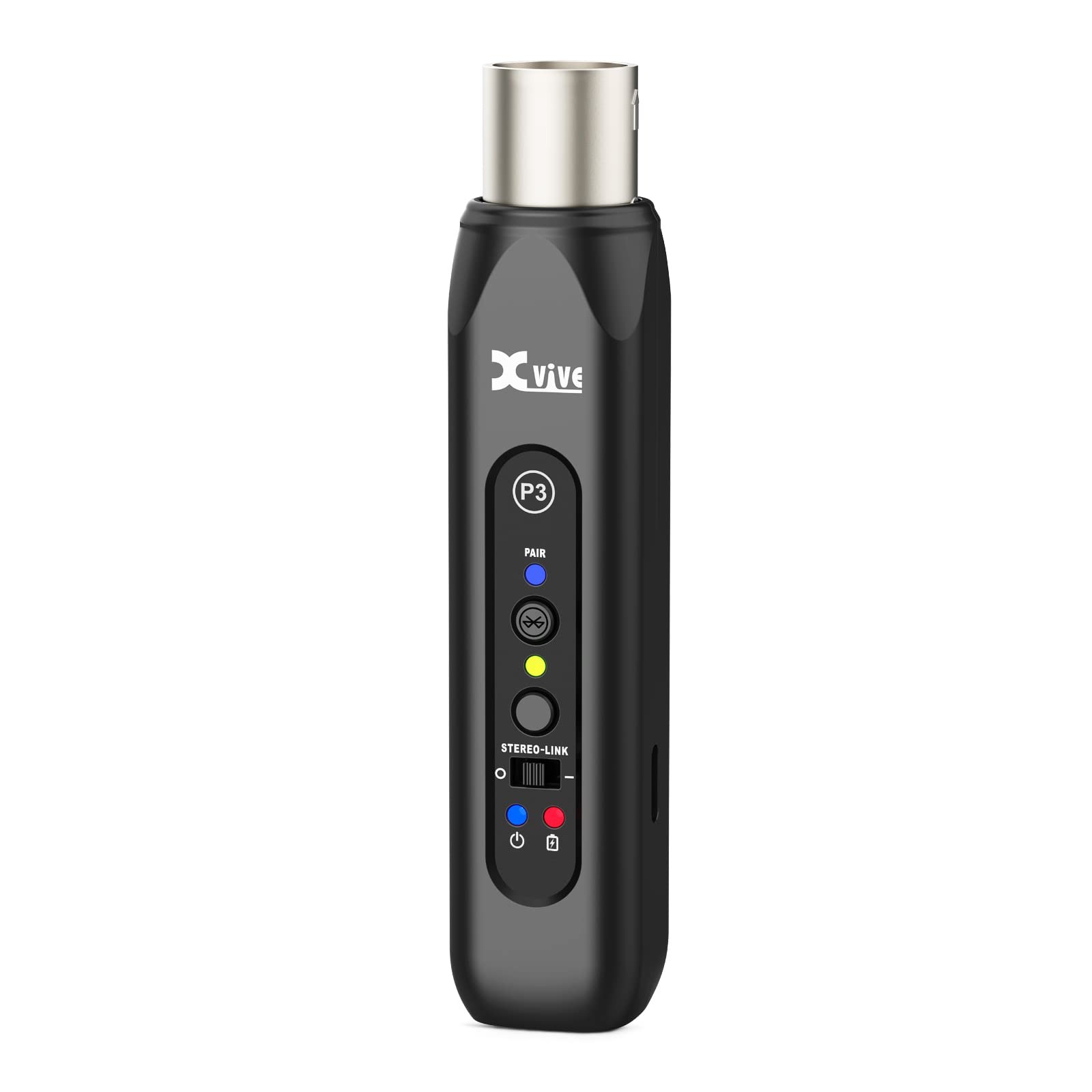 P3 Wireless XLR Bluetooth Receiver, Bluetooth Adapter for Speakers, Audio Mix...